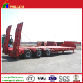 Excavadora Gooseneck Machinery Low Loader Trailer